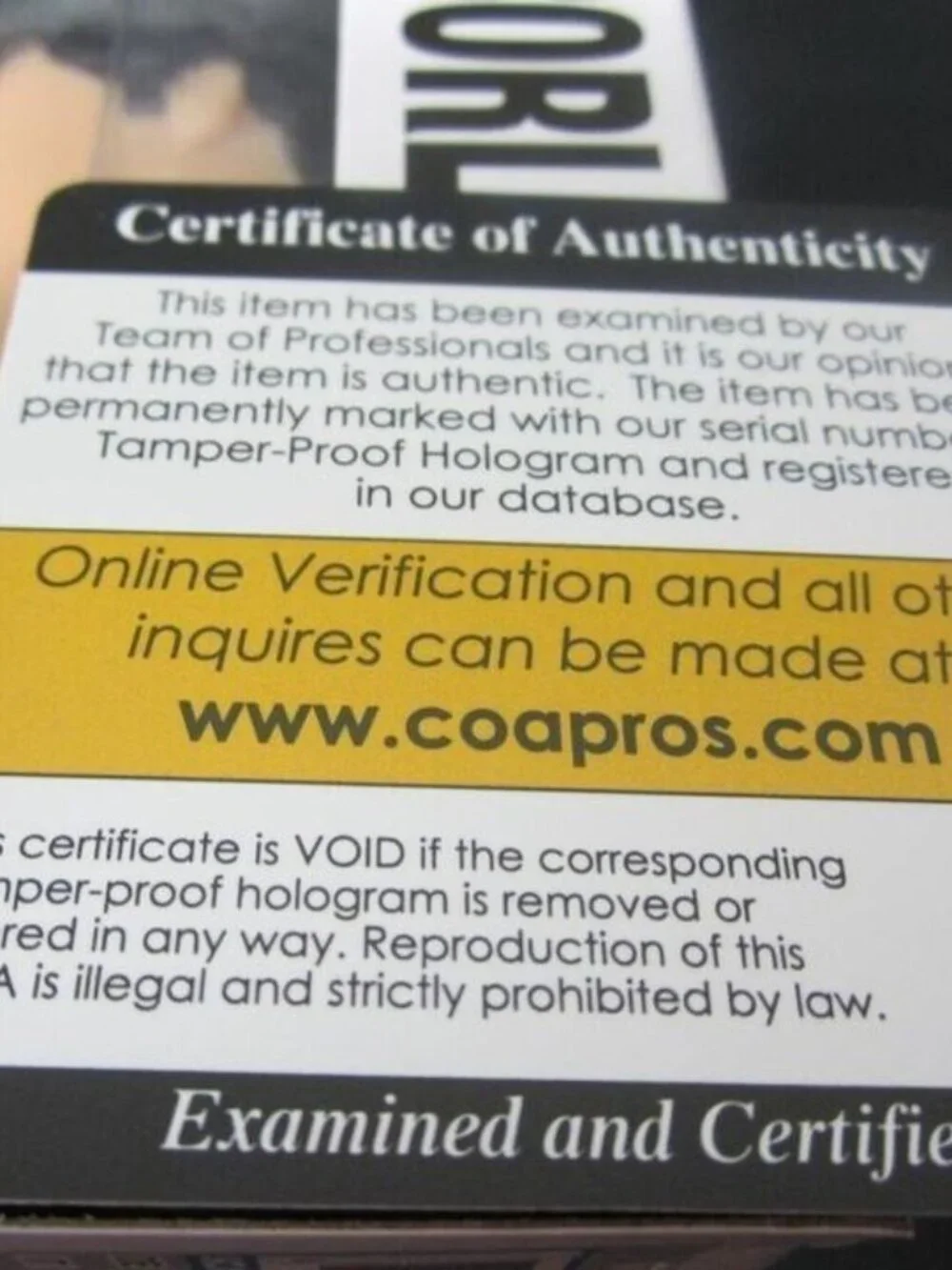 Al Pacino signed Funko Pop! Movies The Godfather Michael Corleone #1201 w/COA - Picture 2 of 2